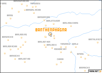 map of Ban Thènphagna