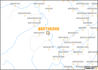 map of Ban Thepha