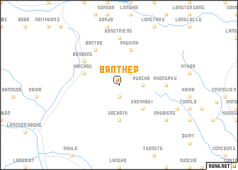 map of Bản Thếp