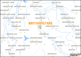 map of Ban Thiang Thae