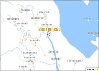 map of Ban Thinkèo