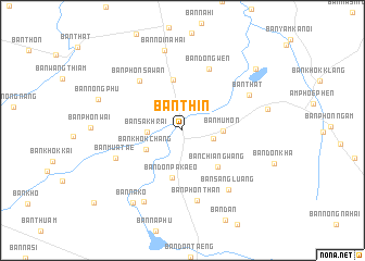 map of Ban Thin