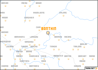 map of Bản Thin