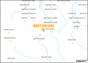 map of Ban Thok Wak
