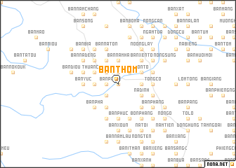 map of Bản Thốm