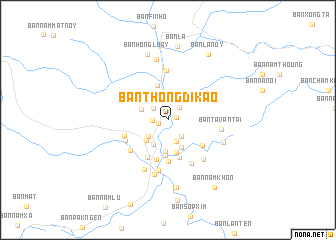 map of Ban Thôngdi-Kao