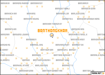 map of Ban Thôngkham