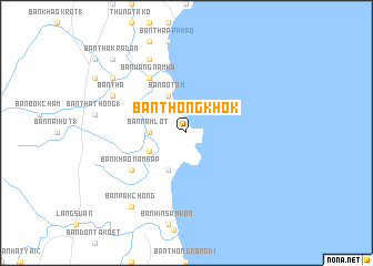 map of Ban Thong Khok