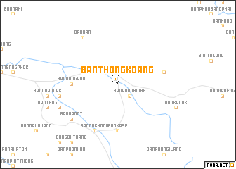 map of Ban Thôngkoang