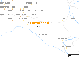 map of Ban Thôn Gnai