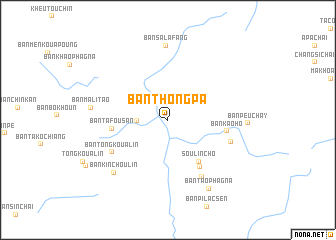 map of Ban Thôngpa