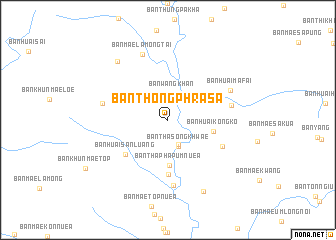 map of Ban Thong Phrasa