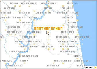 map of Ban Thong Phun