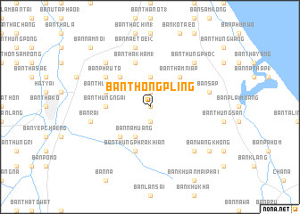 map of Ban Thong Pling