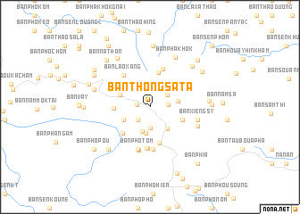 map of Ban Thôngsata