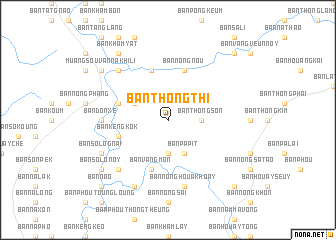 map of Ban Thôngthi
