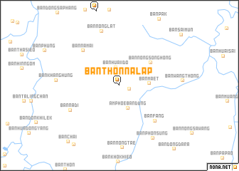 map of Ban Thon Na Lap