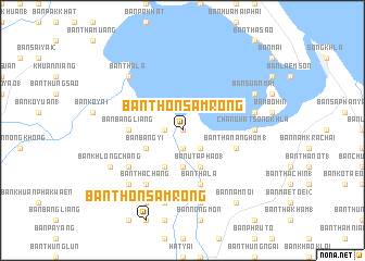 map of Ban Thon Samrong