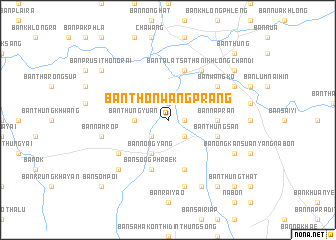 map of Ban Thon Wang Prang