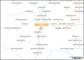 map of Ban Thon