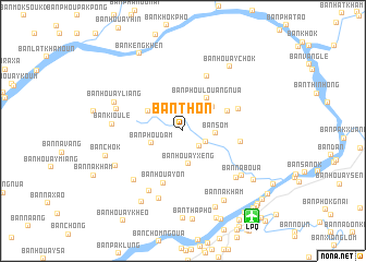 map of Ban Thon