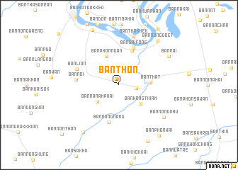 map of Ban Thon