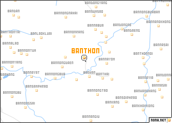 map of Ban Thon