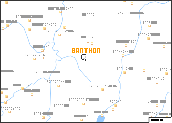 map of Ban Thon