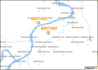 map of Ban Thon