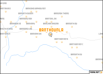 map of Ban Thounla