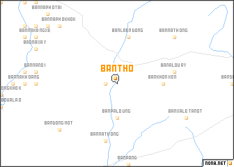 map of Ban Thô