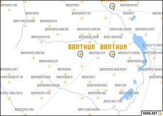 map of Ban Thum