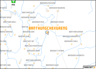 map of Ban Thung Chek Daeng