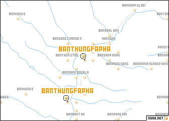 map of Ban Thung Fa Pha