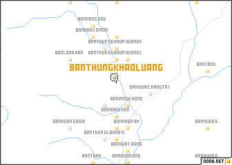 map of Ban Thung Khao Luang