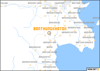 map of Ban Thung Kha Tok