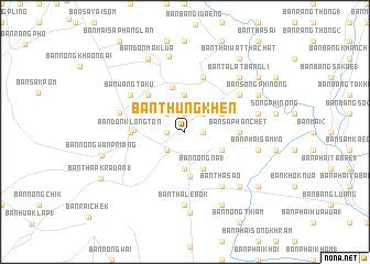 map of Ban Thung Khen