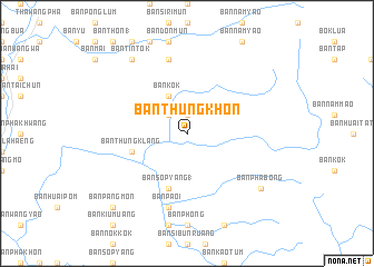 map of Ban Thung Khon