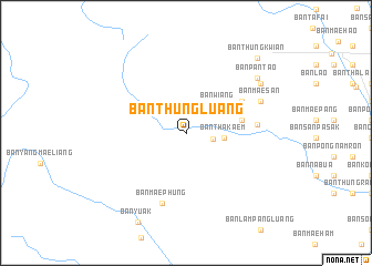 map of Ban Thung Luang
