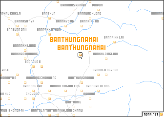 map of Ban Thung Na Mai