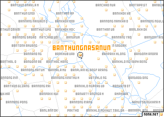 map of Ban Thung Na Sanun