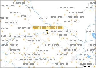 map of Ban Thung Na Thai