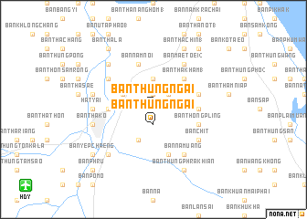 map of Ban Thung Ngai