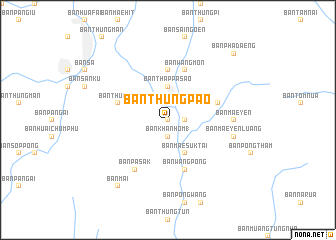 map of Ban Thung Pao