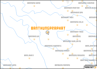 map of Ban Thung Praphat