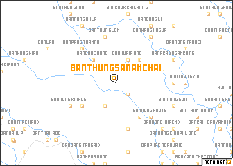 map of Ban Thung Sanam Chai