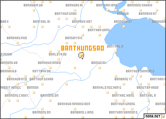 map of Ban Thung Sao