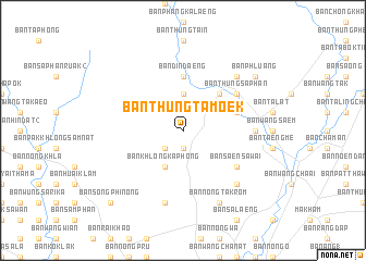 map of Ban Thung Ta Moek