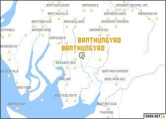 map of Ban Thung Yao