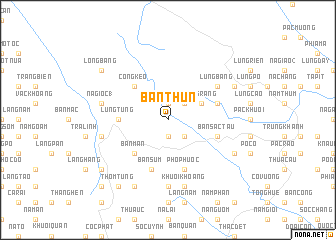 map of Bản Thừn